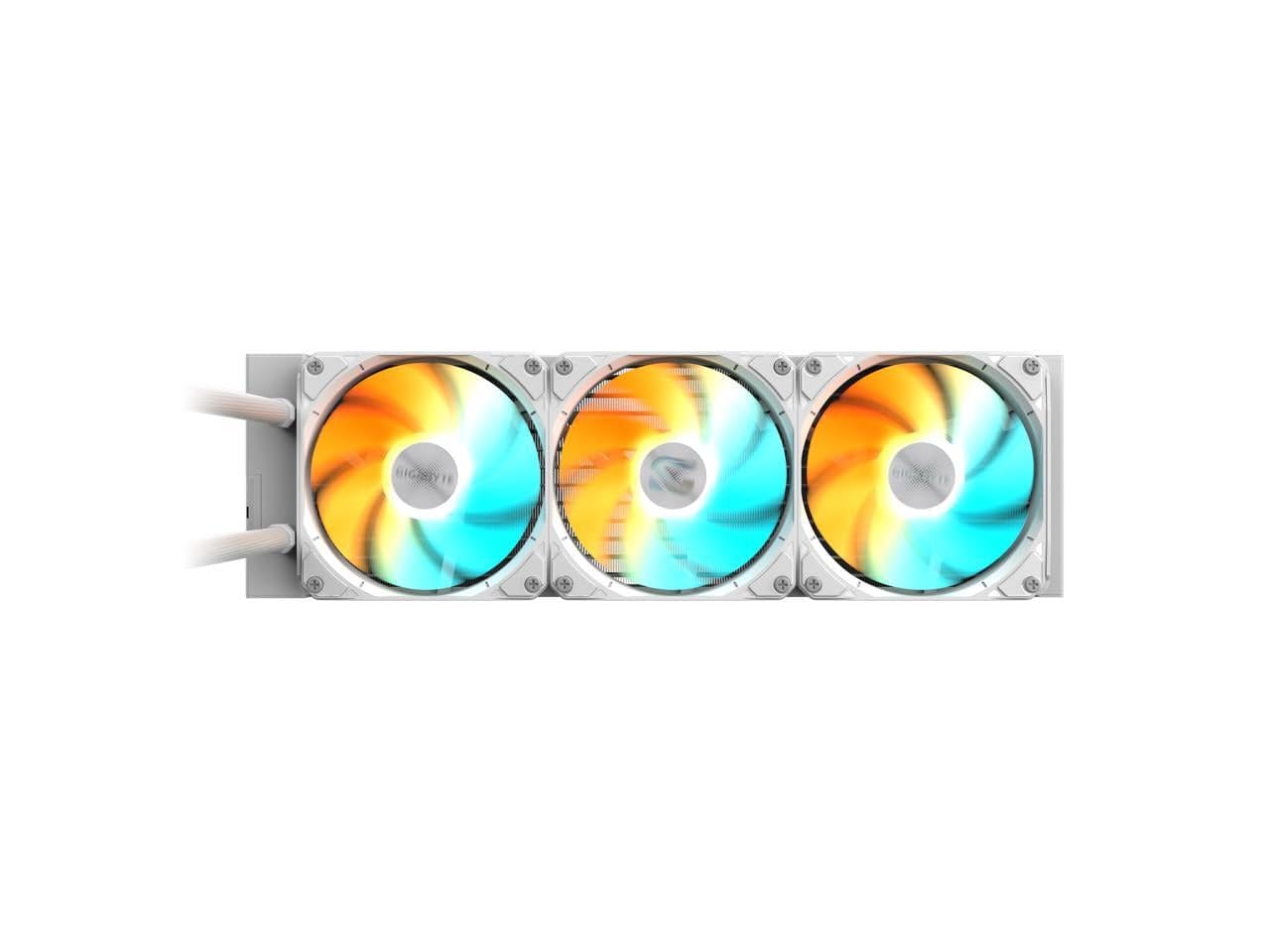 Amazon.co.jp: GIGABYTE Gaming 360 ICE 液体CPUクーラー、3倍120mm低